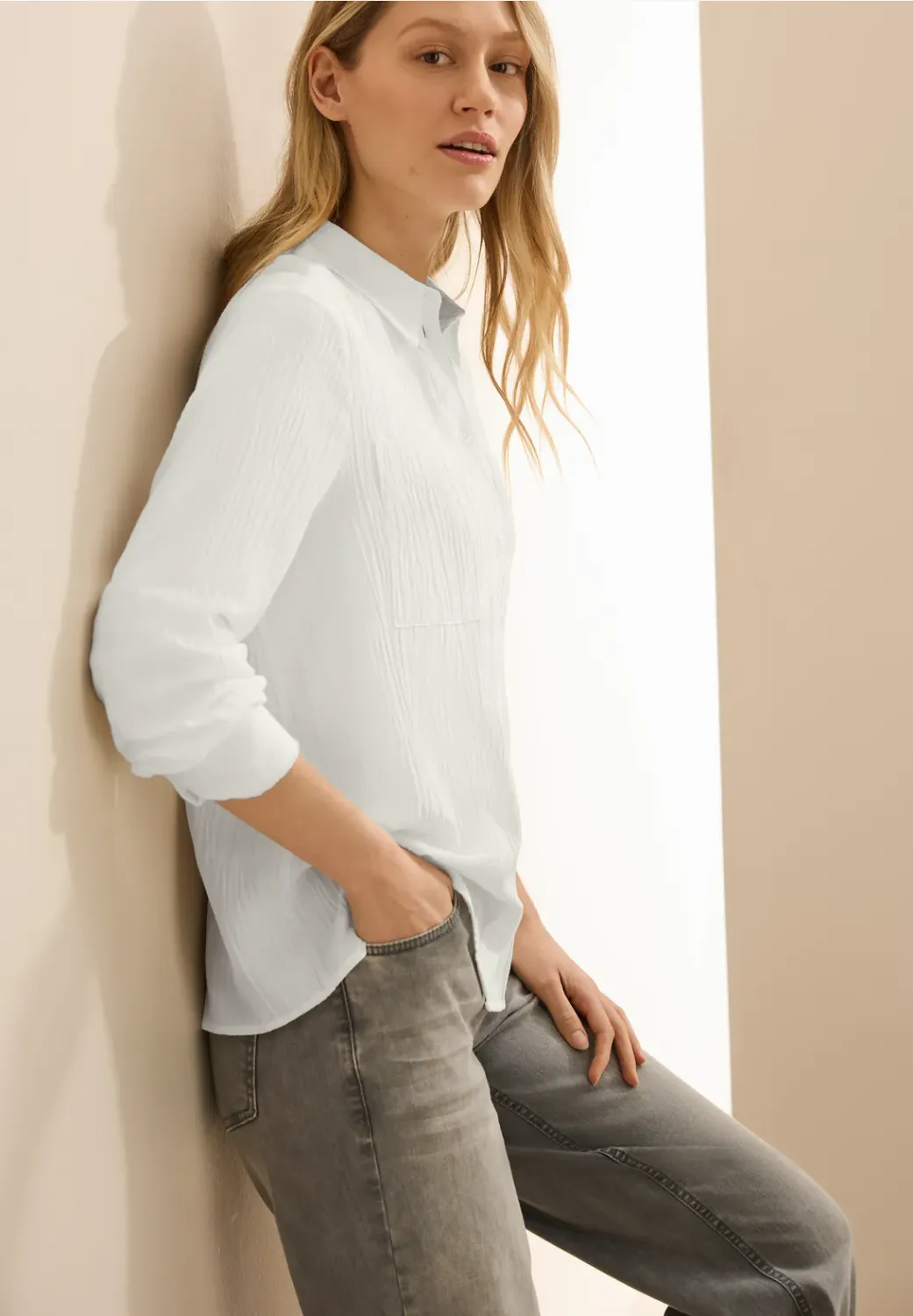 Cecil TOS Structured Blouse