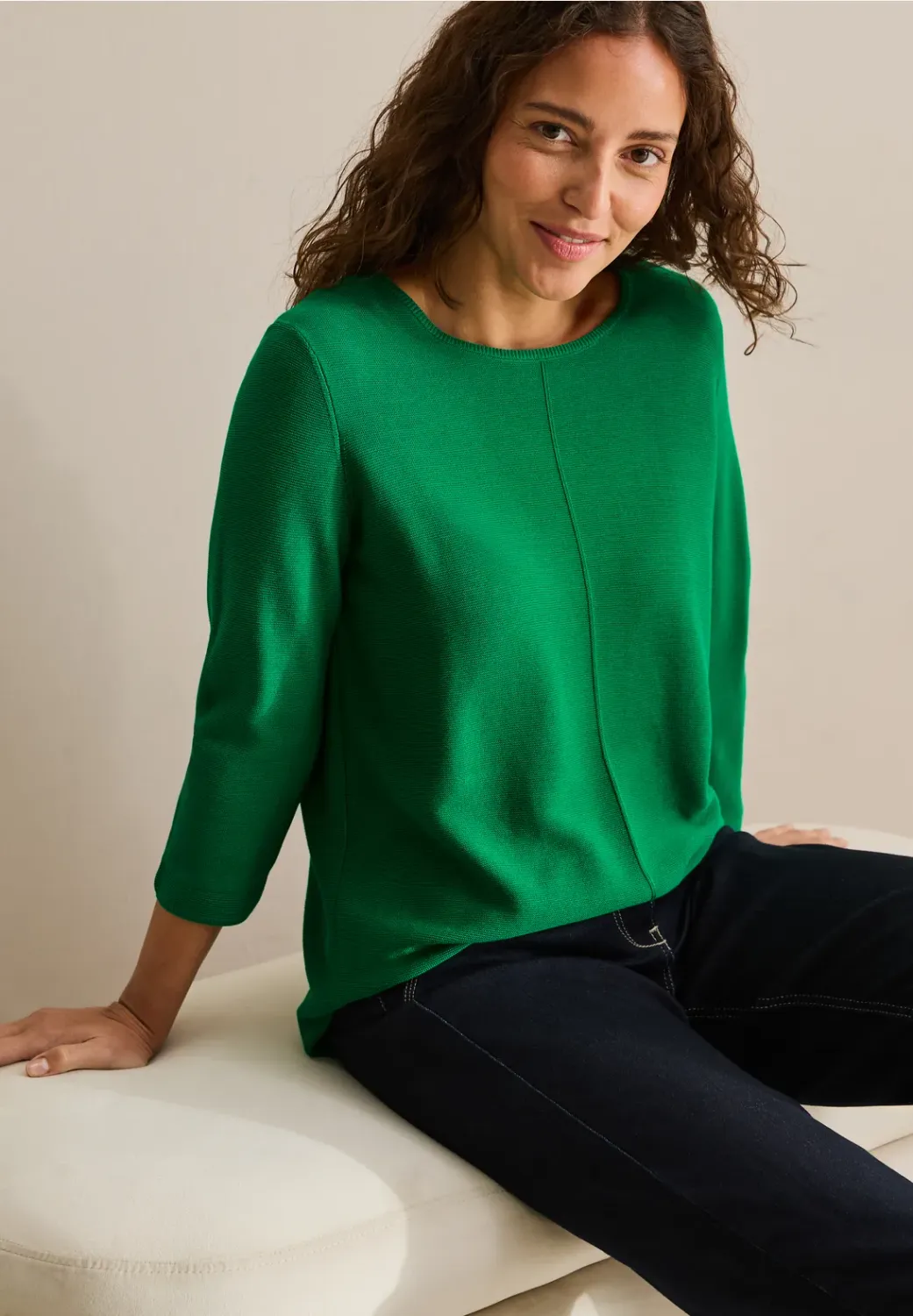 Cecil TOS_Structured Round neck