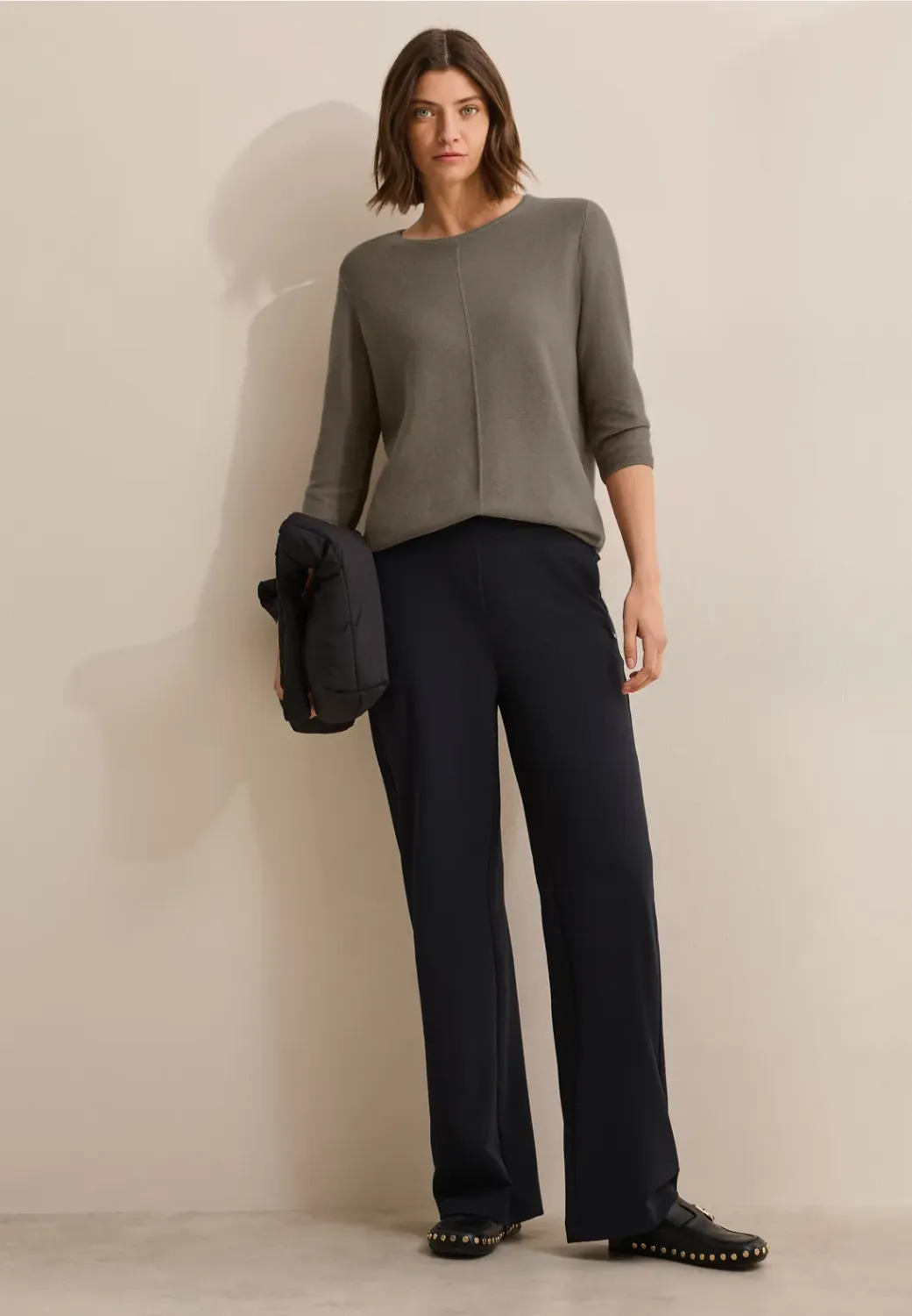 Cecil TOS_Structured Round neck