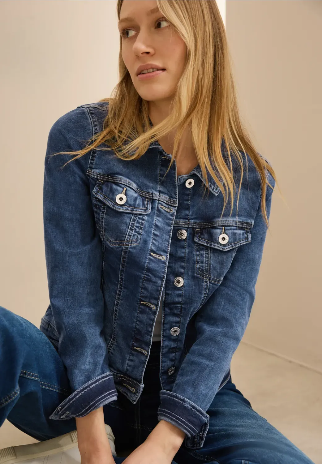 Cecil Style NOS Denim Jacket Mid