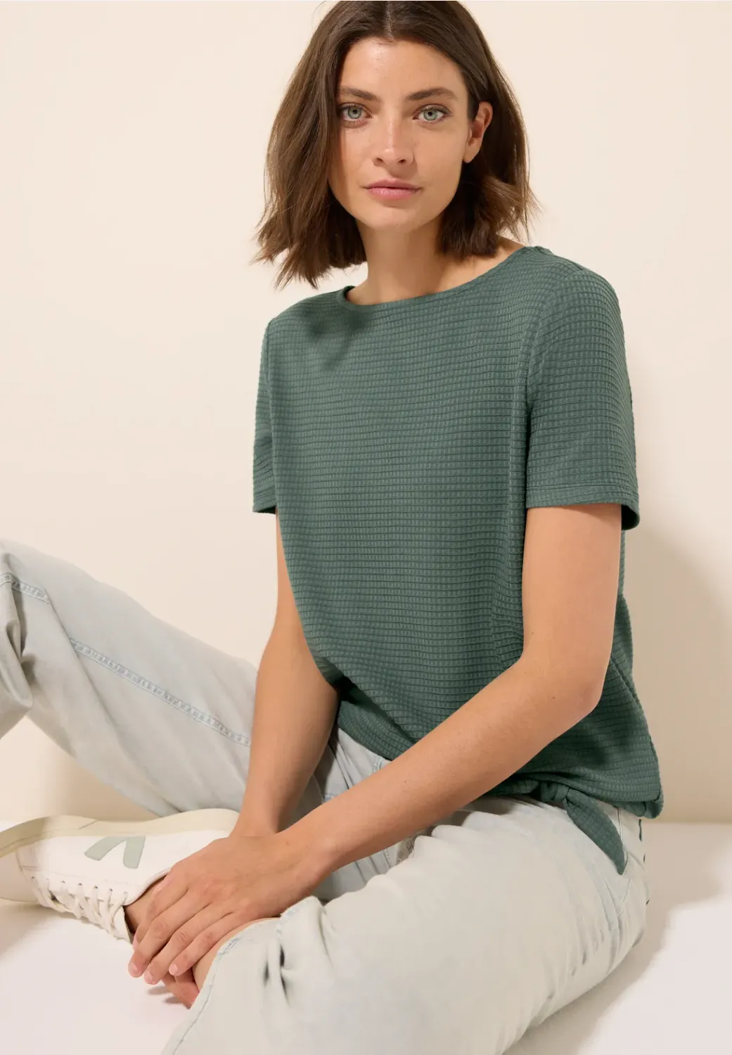 Cecil EOS_Solid Structure Shirt