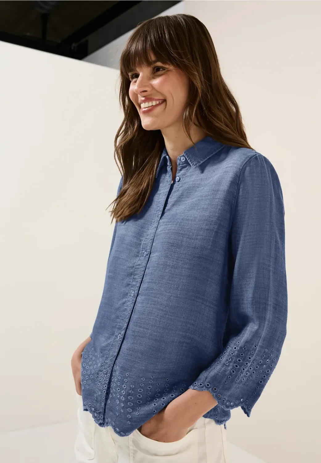 Cecil Lyocell Embroidery Blouse