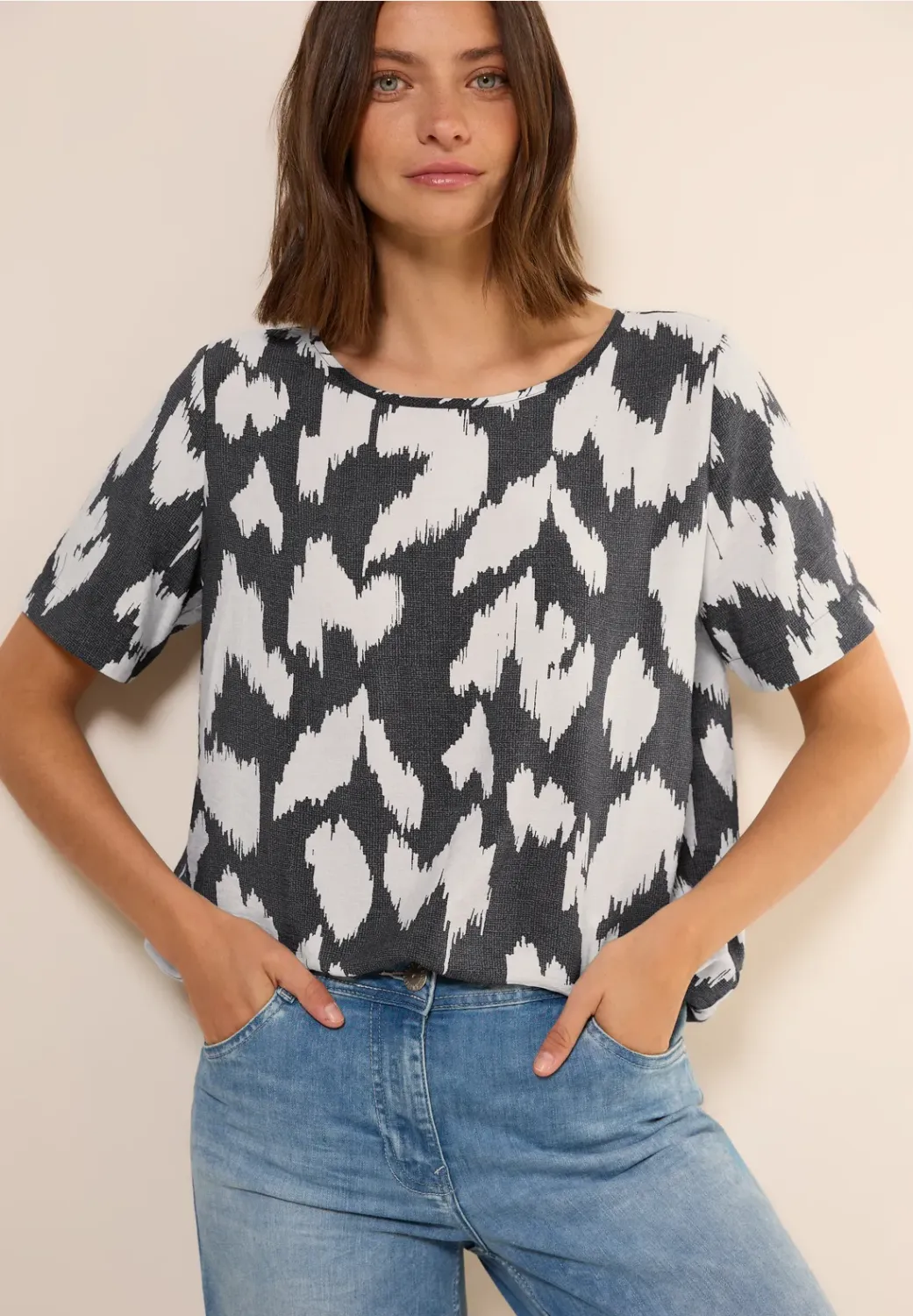 Cecil Print Blouse