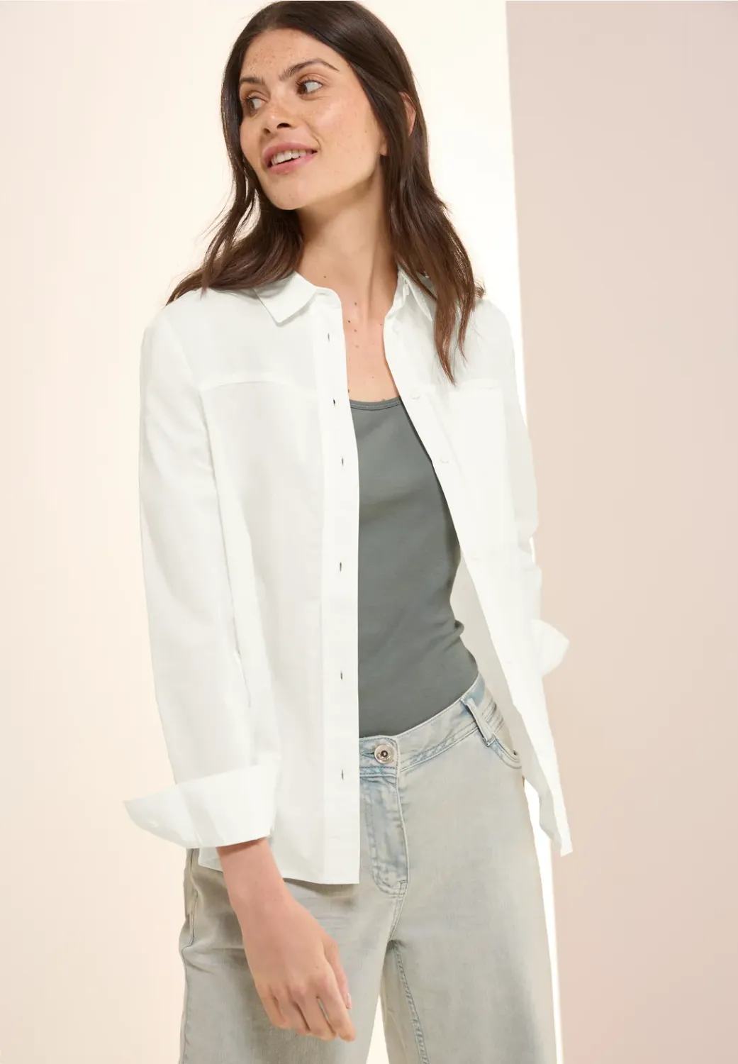 Cecil Shirt Collar Blouse