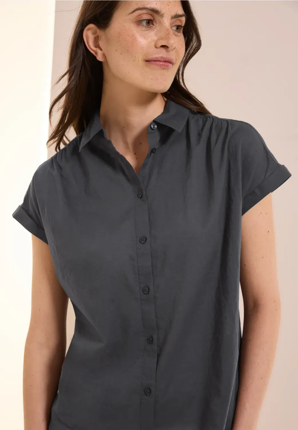 Cecil Solid Blouse