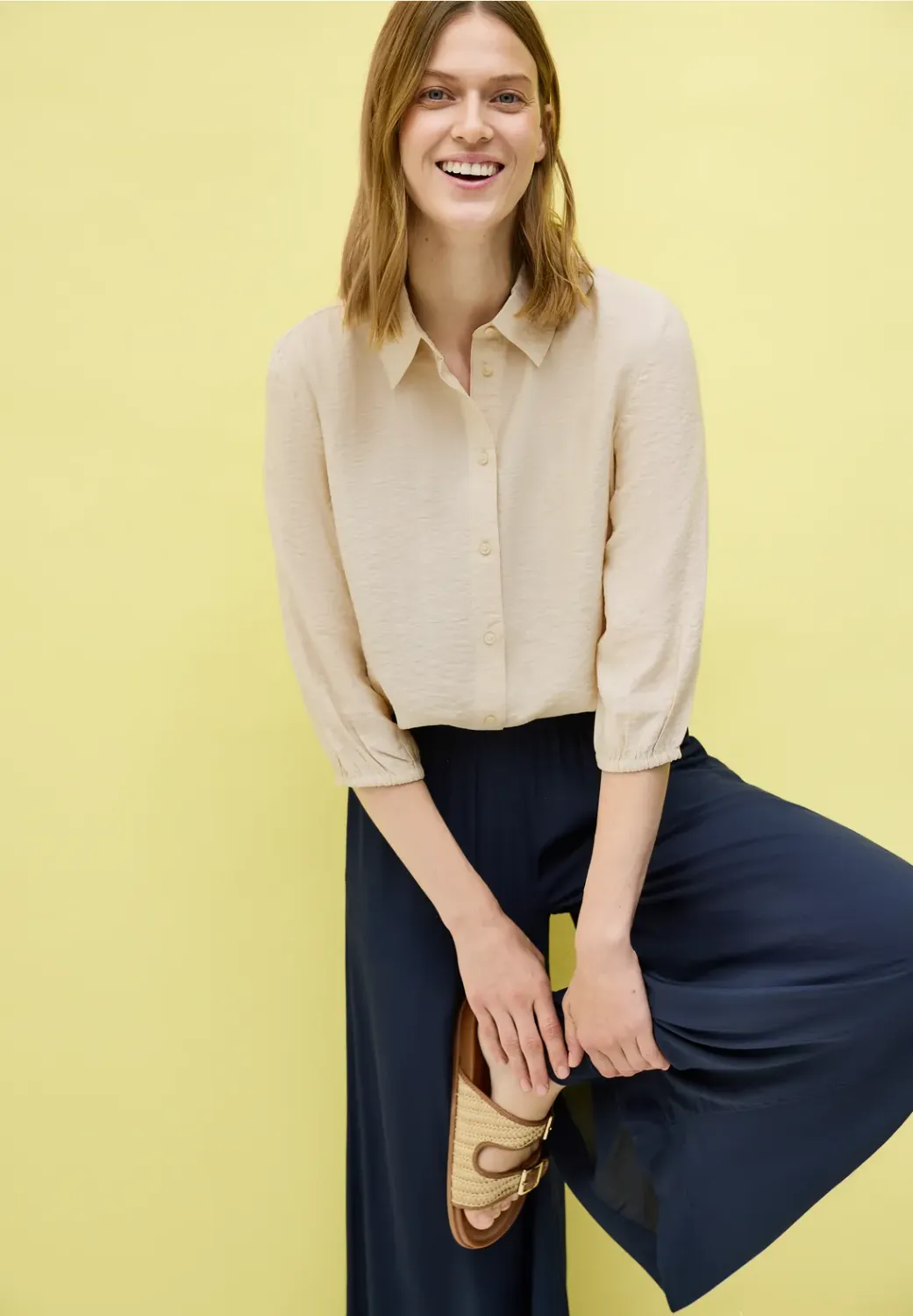 Cecil Solid Softwave Blouson