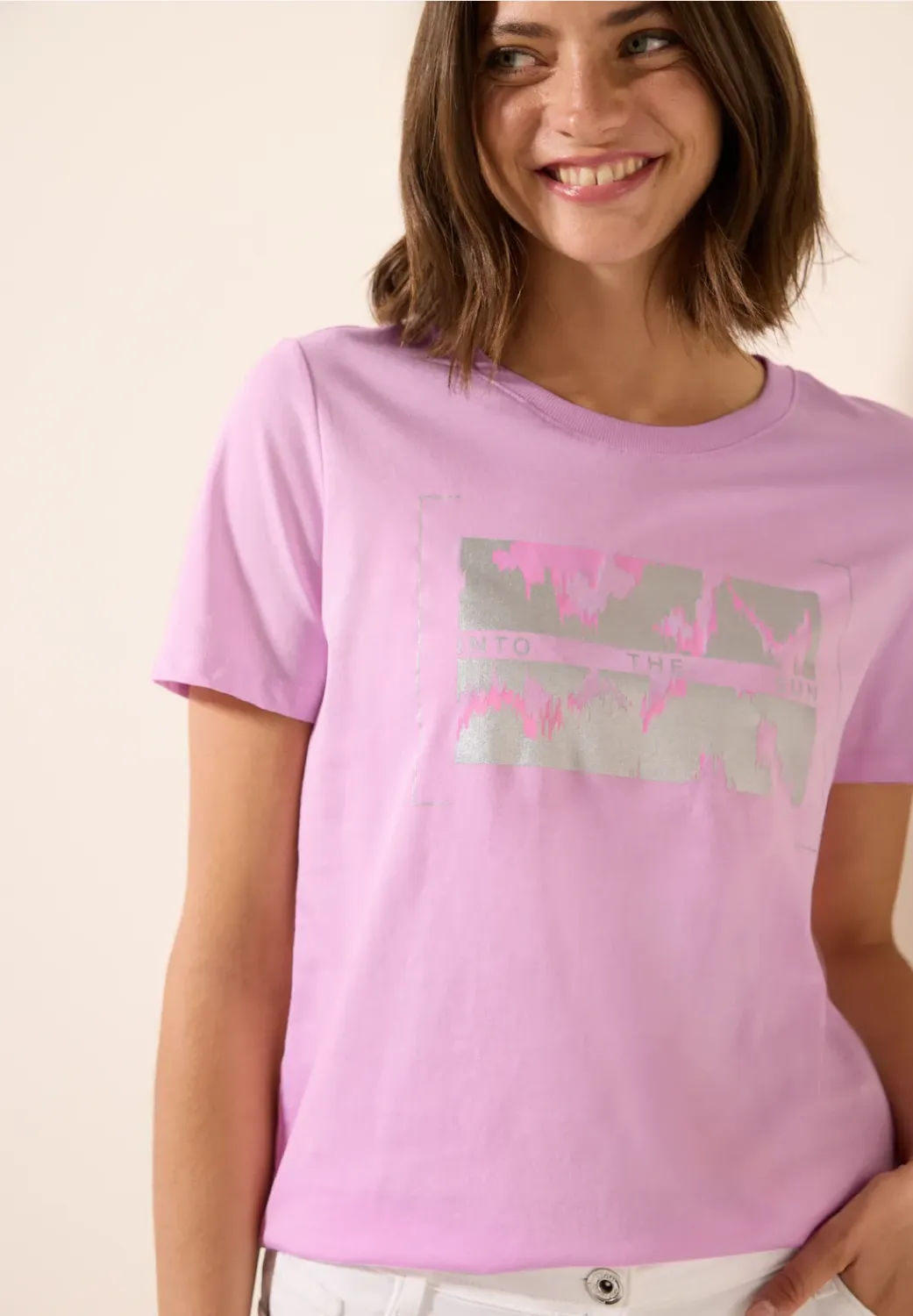 Cecil Metallic Foil FP T-Shirt