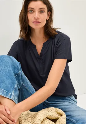 Cecil Solid Wide Tunic