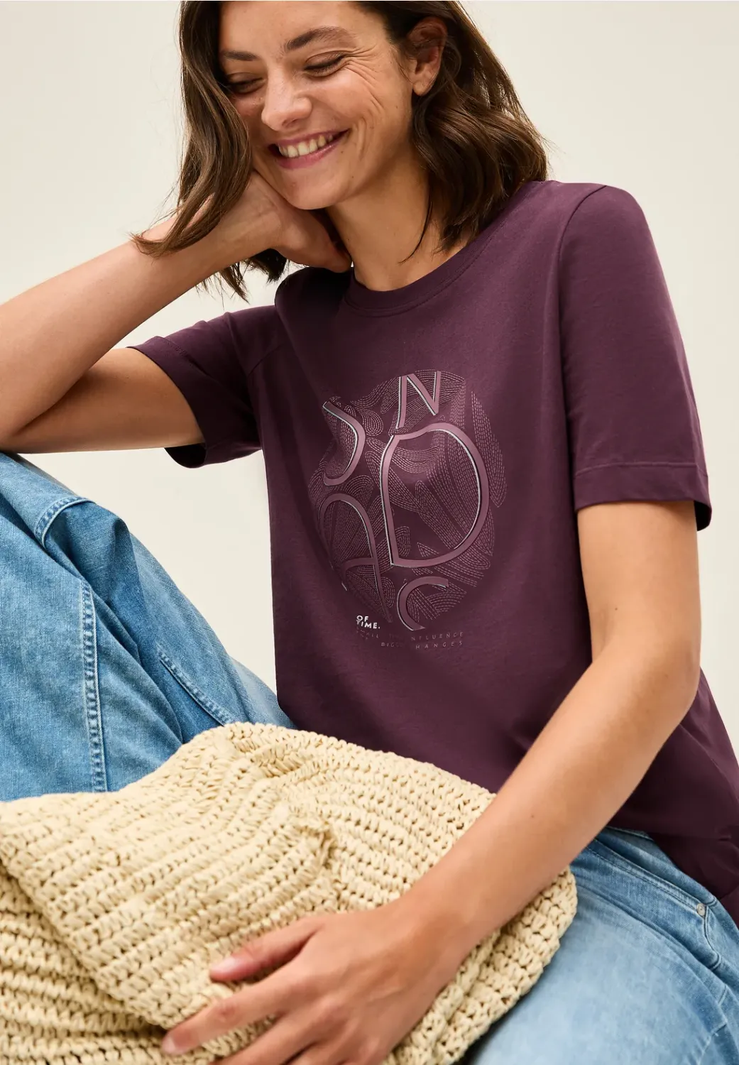 Cecil Basic Circle FP Shirt