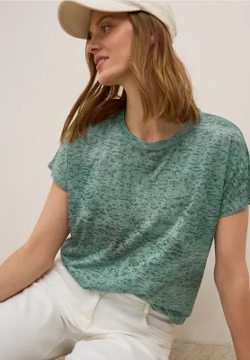 Cecil Fusion Burn Out FP T-Shirt