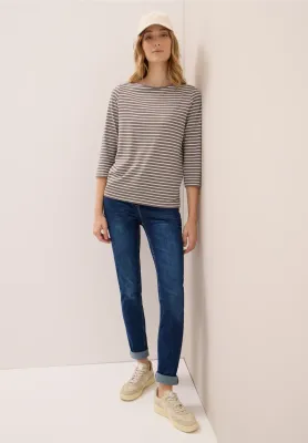 Cecil NOS Basic Stripe Boatneck