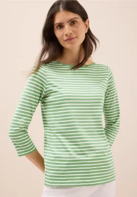 Cecil NOS Basic Stripe Boatneck