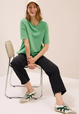 Cecil TOS Solid Soft Modal T-Shir