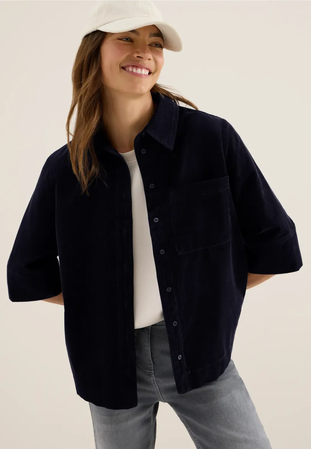 Cecil Corduroy Blouse