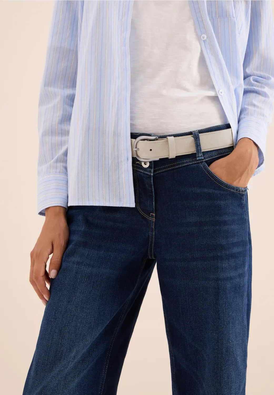Cecil Faux Suede Belt