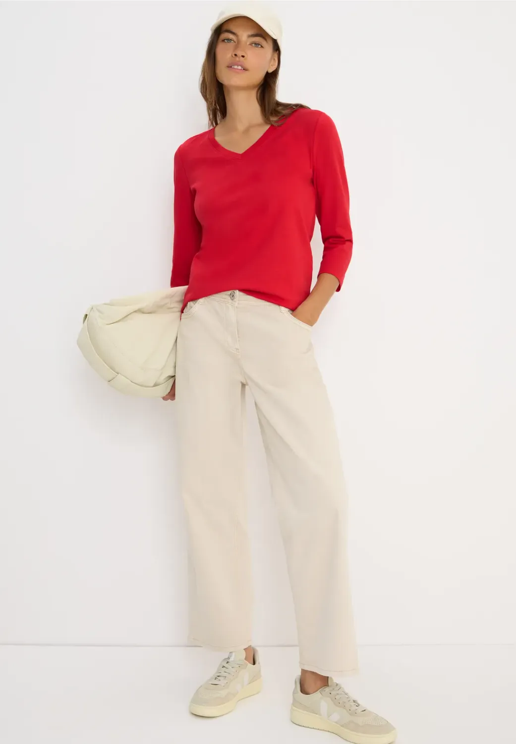 Cecil NOS Basic V-Neck T-Shirt