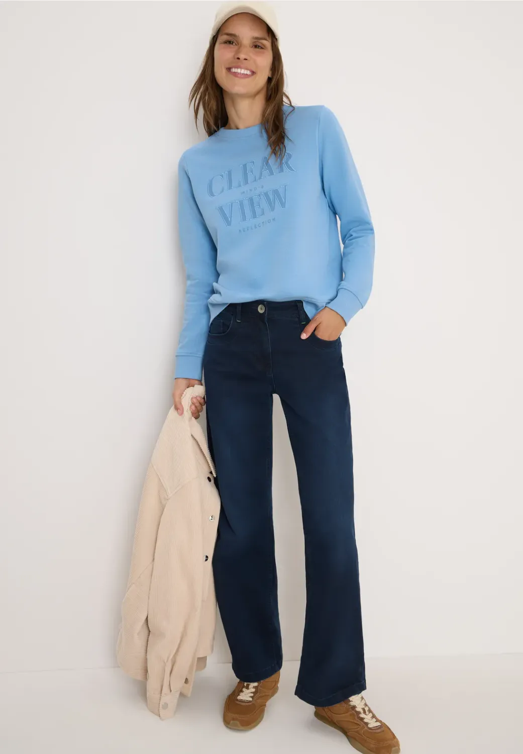 Cecil TOS_Sweatshirt w. Chest Art