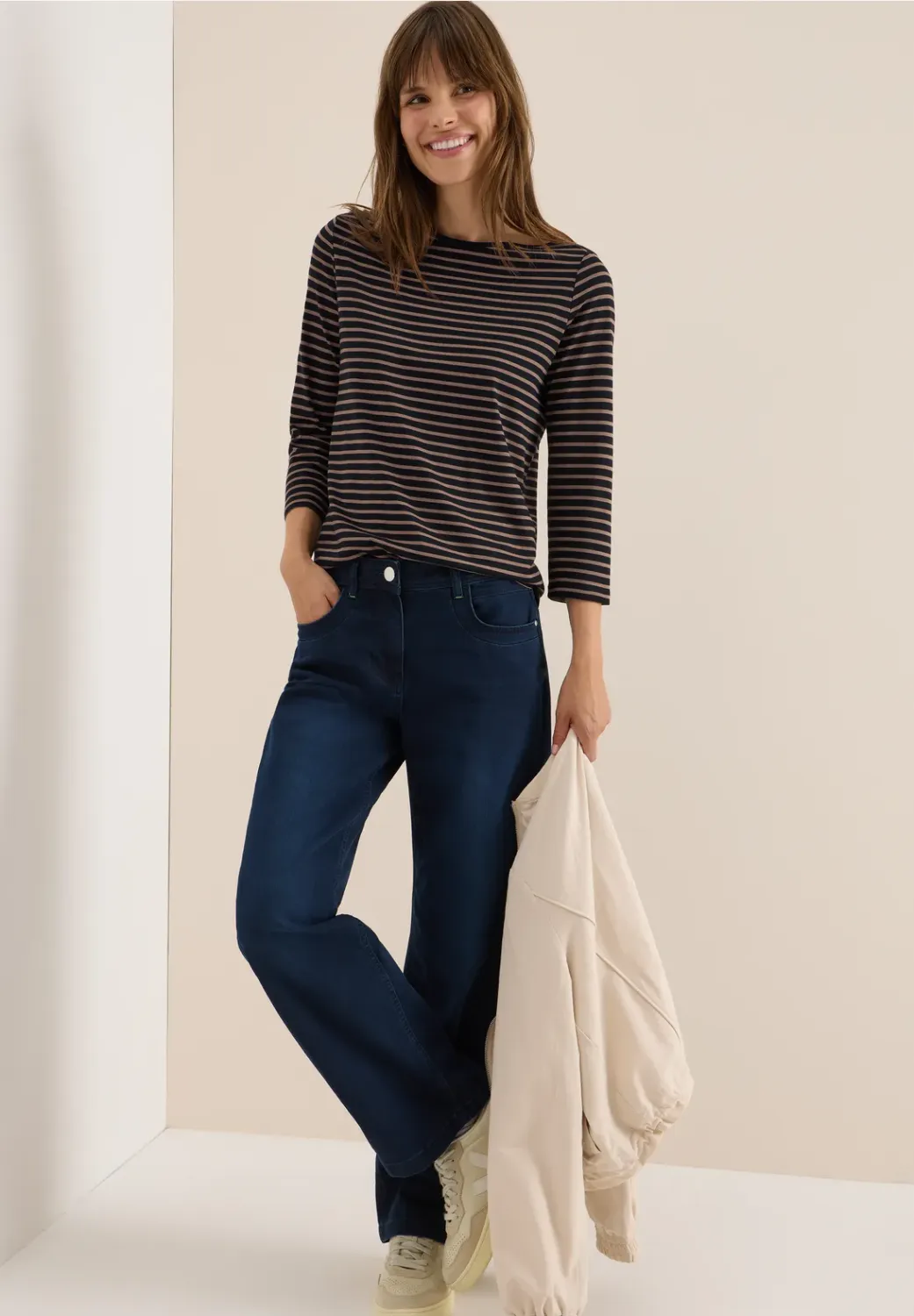 Cecil Basic Stripe Boatneck