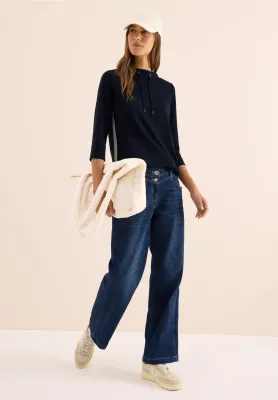 Cecil Funnel Neck With Galon Tape