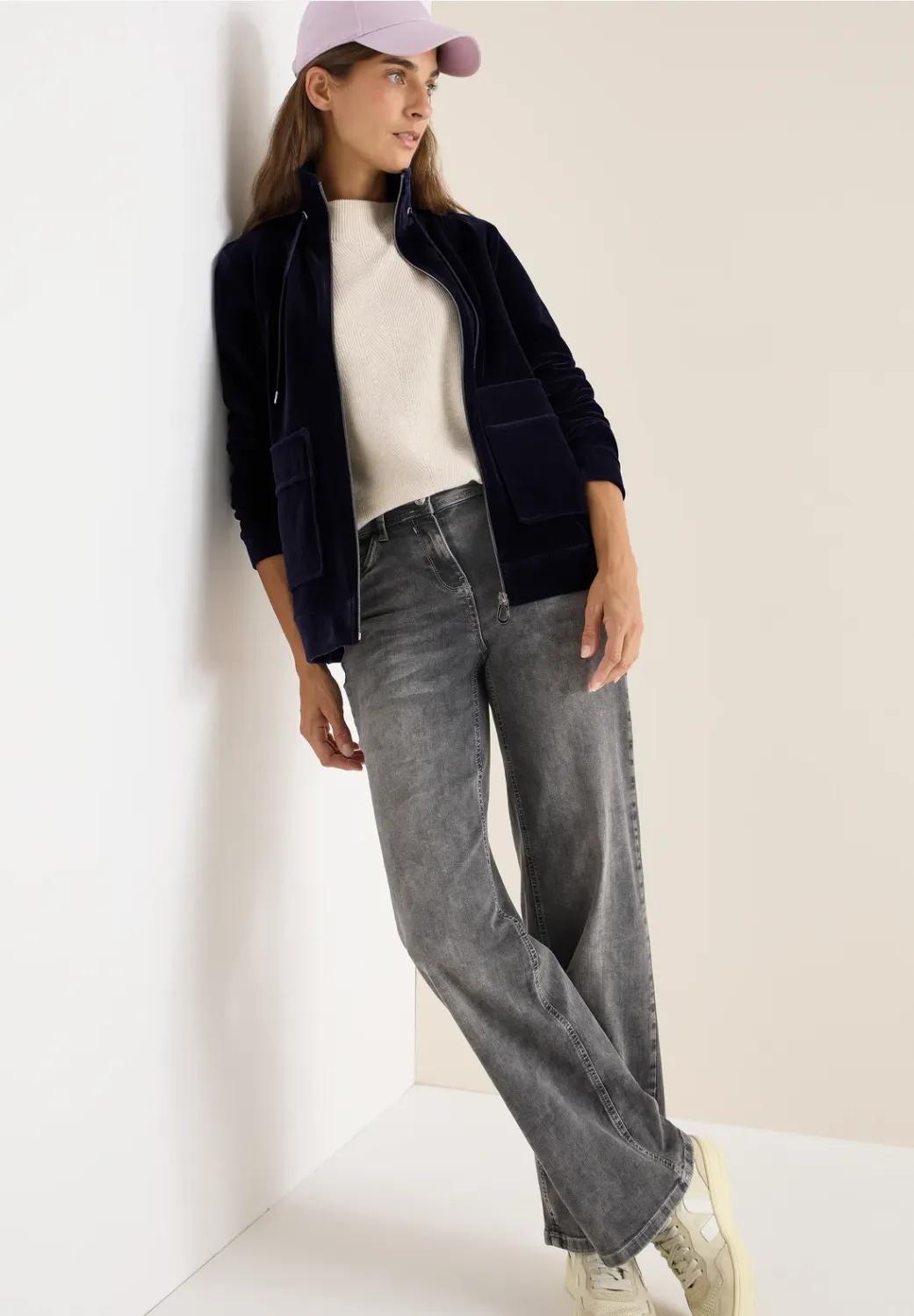 Cecil Wide Cord T-Shirtjacket