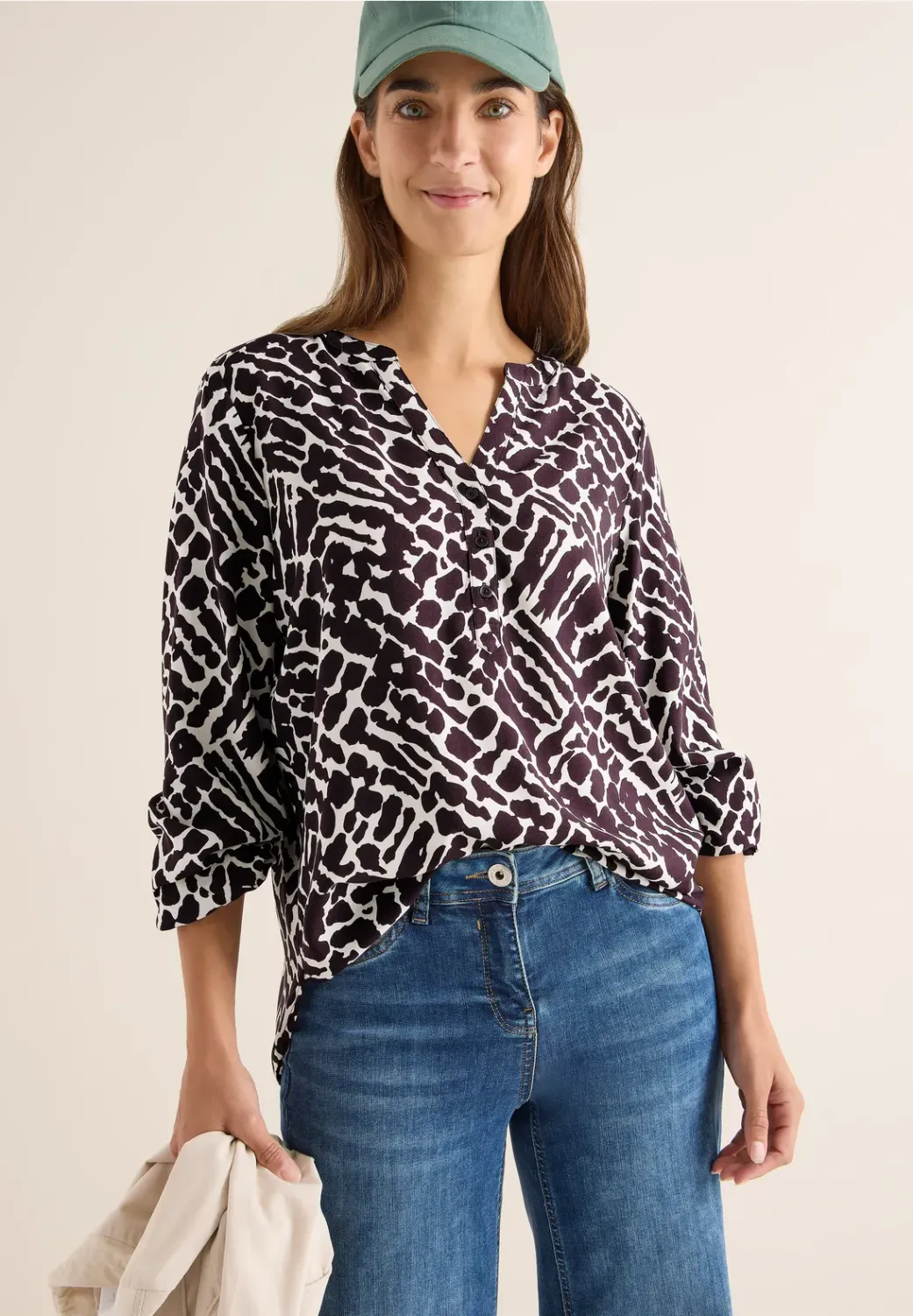 Cecil AOP Blouse