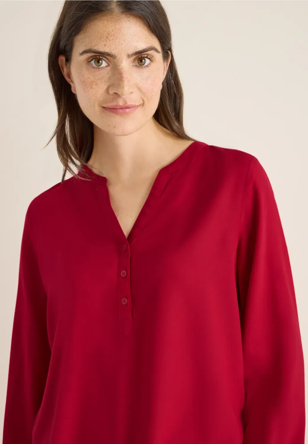 Cecil Solid Blouse