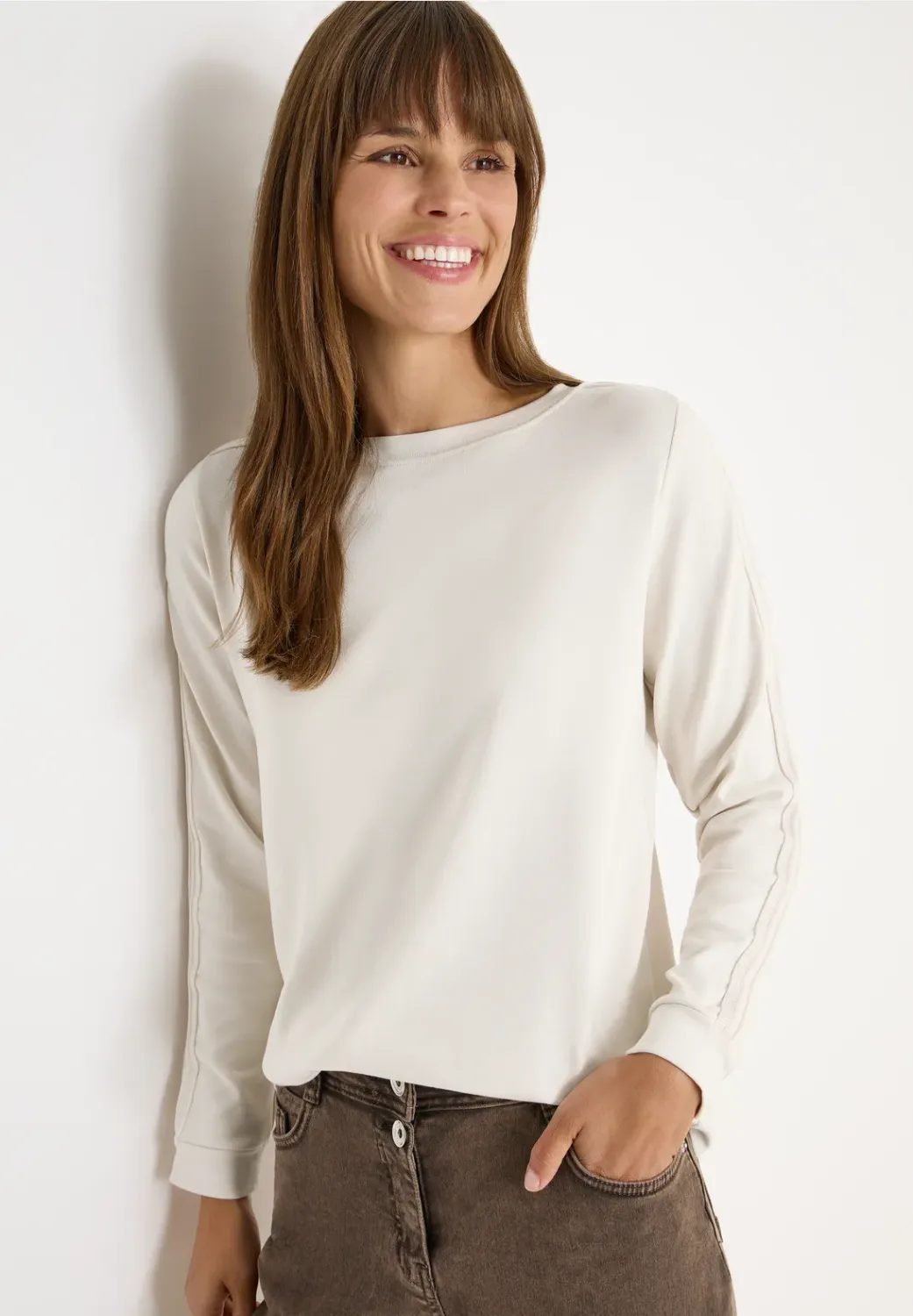 Cecil TOS T-Shirt With Shoulder T