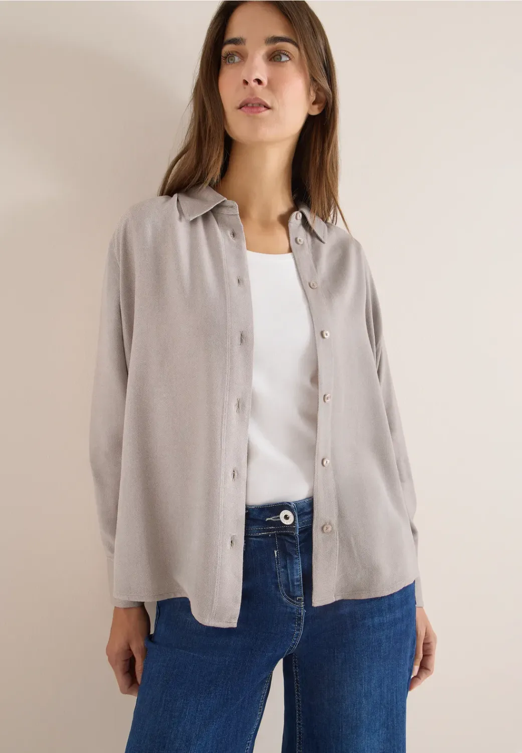 Cecil Soft Melange Blouse