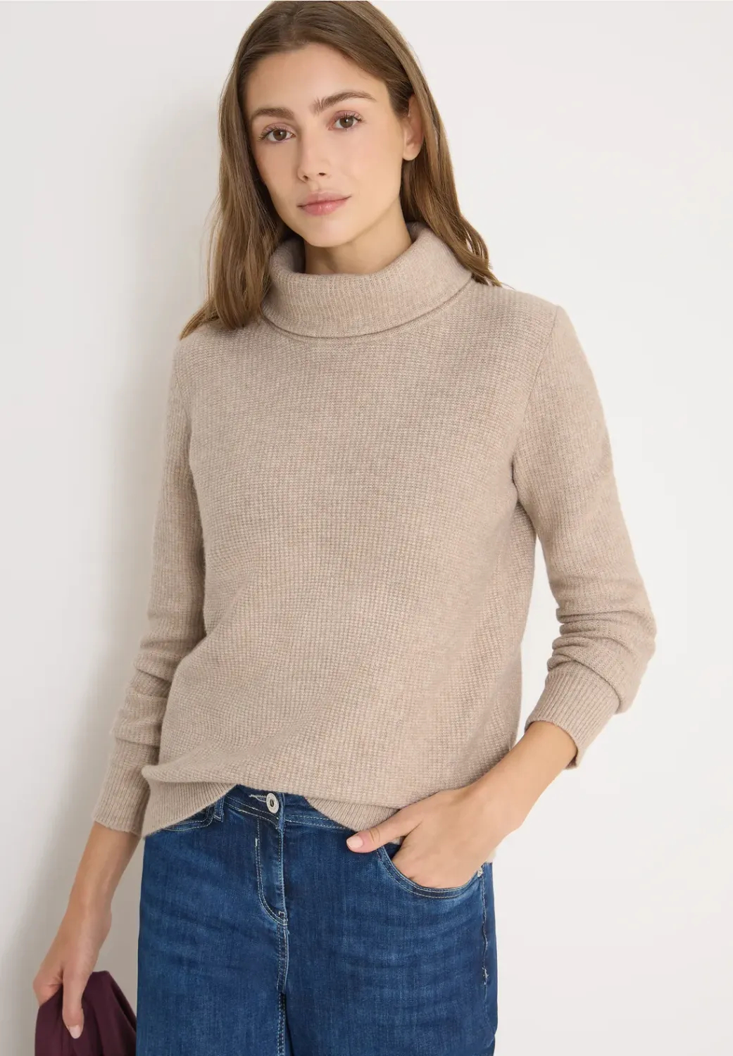 Cecil structured big collar