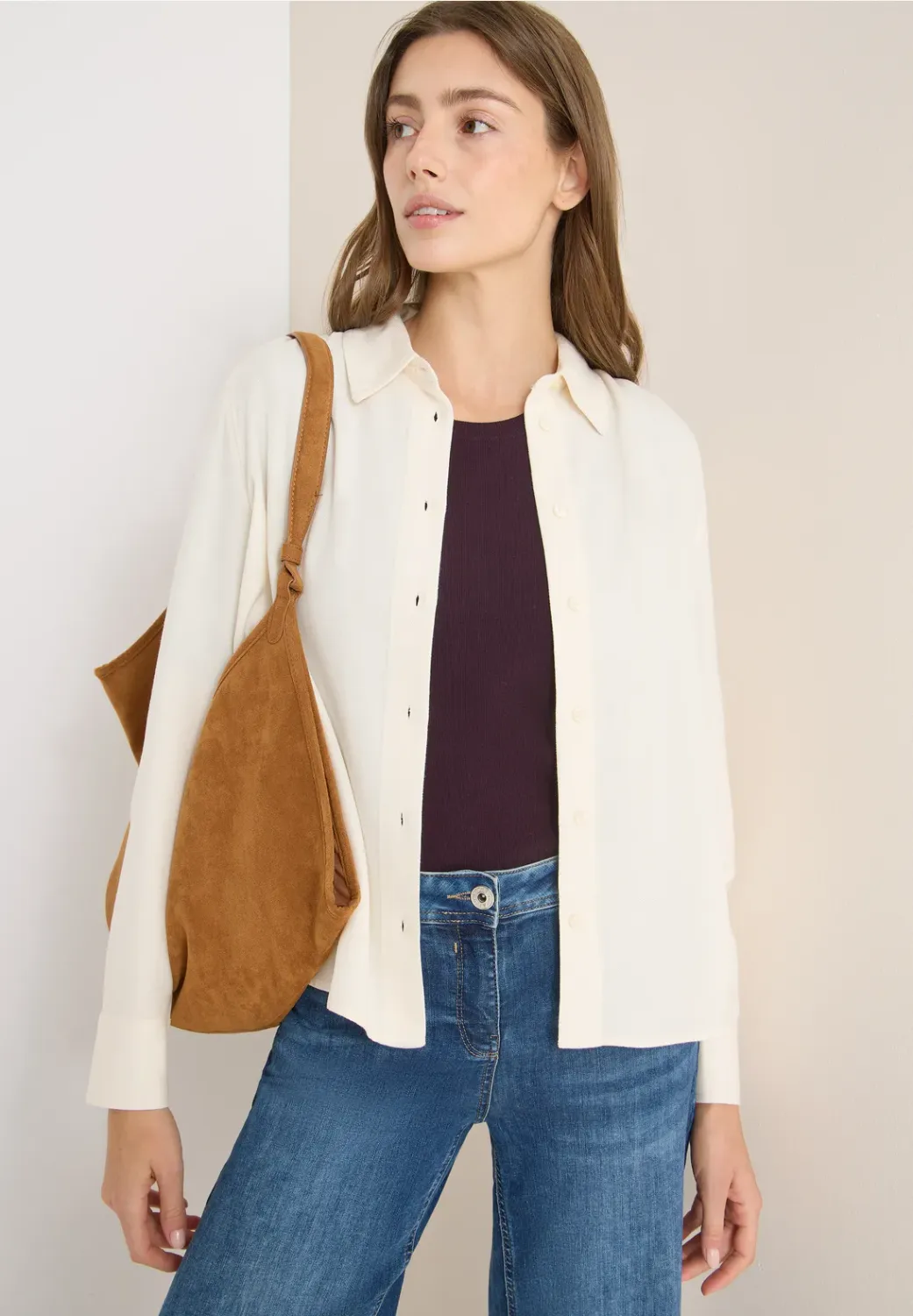 Cecil Soft Melange Blouse