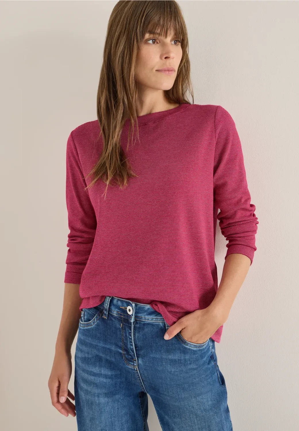 Cecil Small Striped Boatneck