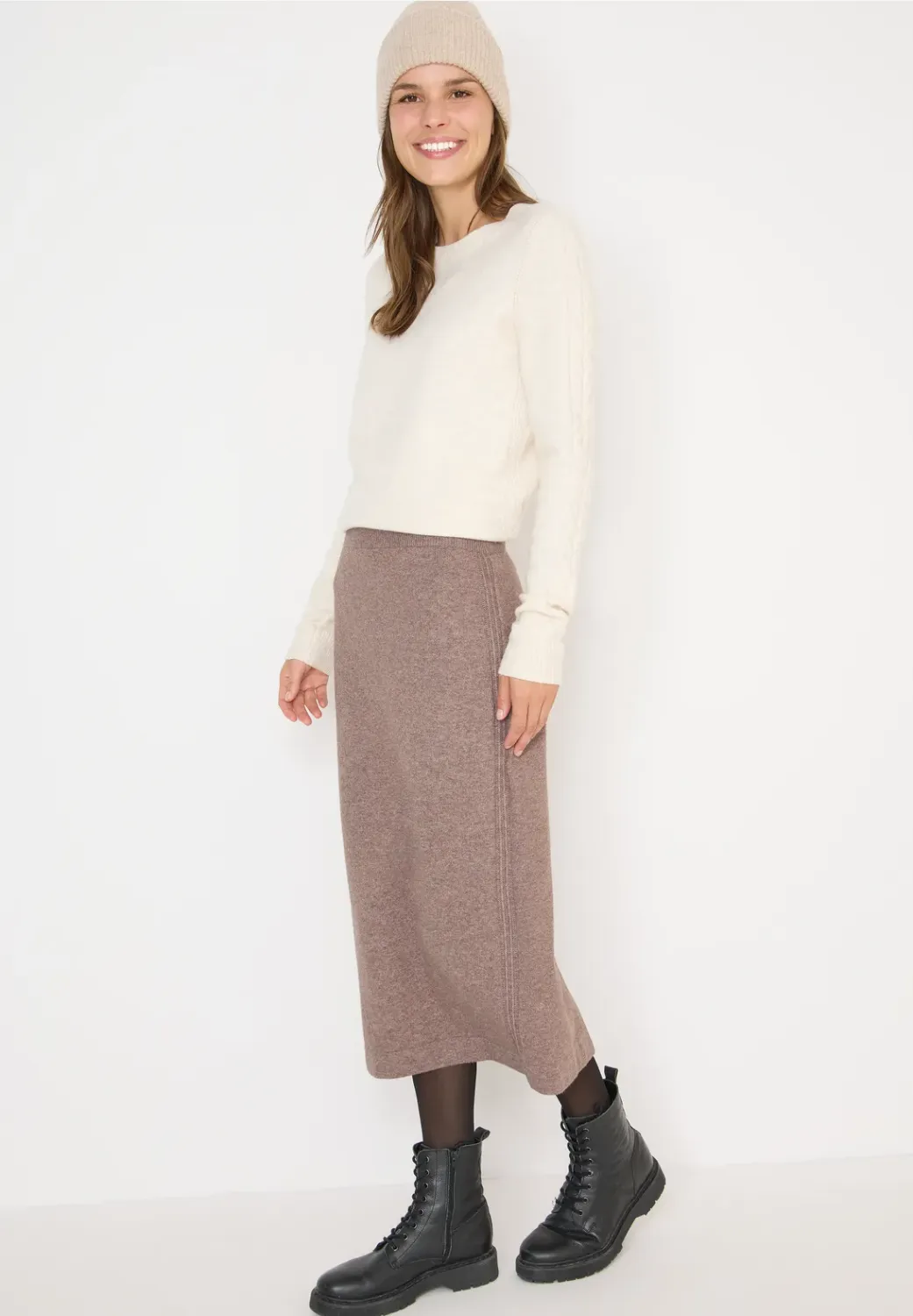 Cecil Cosy Midi Skirt