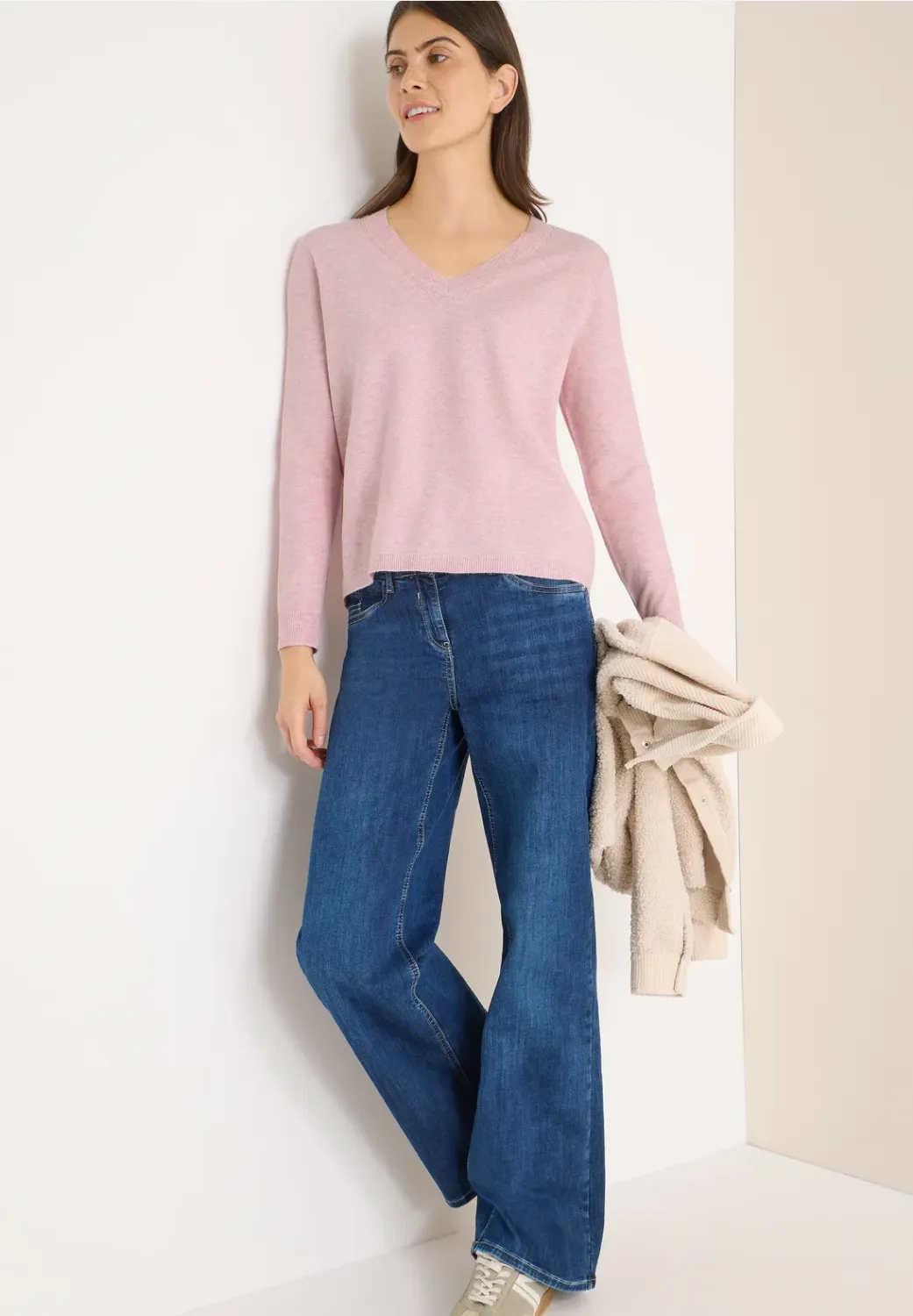 Cecil Cosy short V-neck