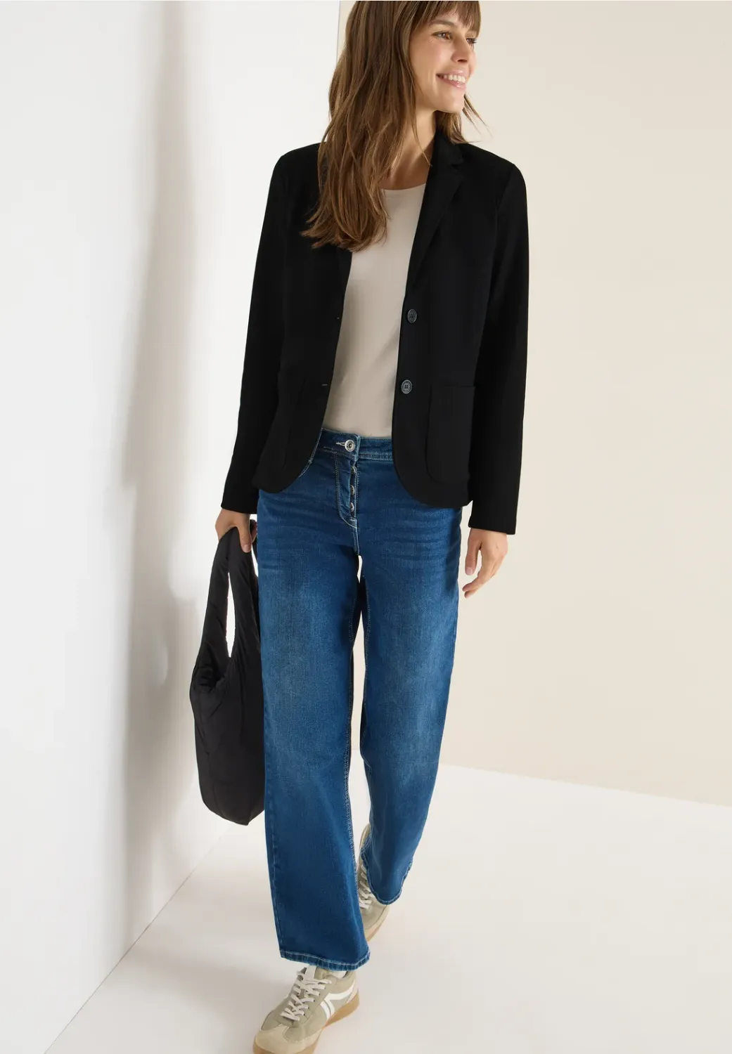 Cecil Sweat Blazer w. patched poc