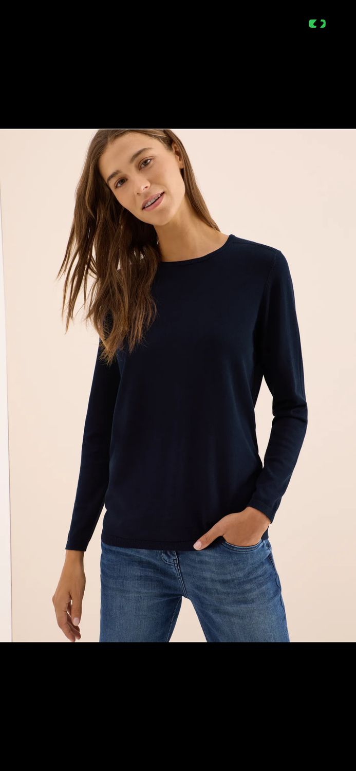 Cecil Solid Knit Polo