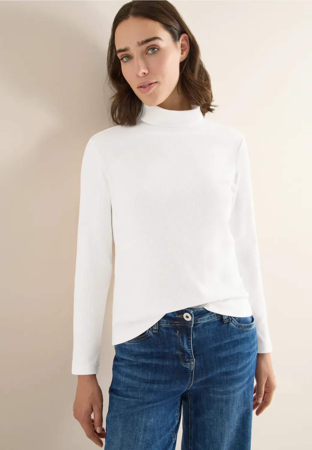 Cecil Turtle Neck Rib Shirt