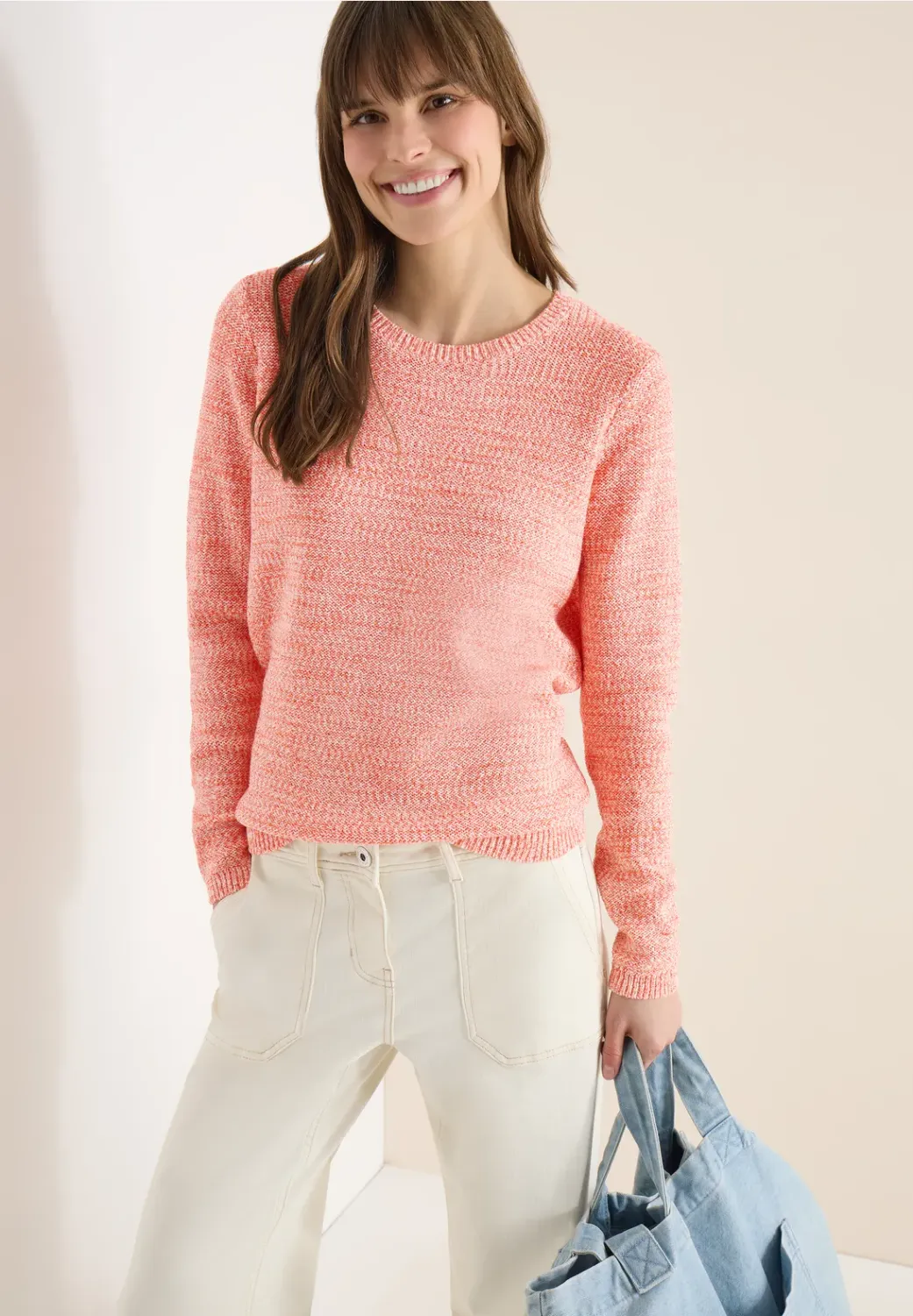 Cecil TOS_Space-dye Tape sweater