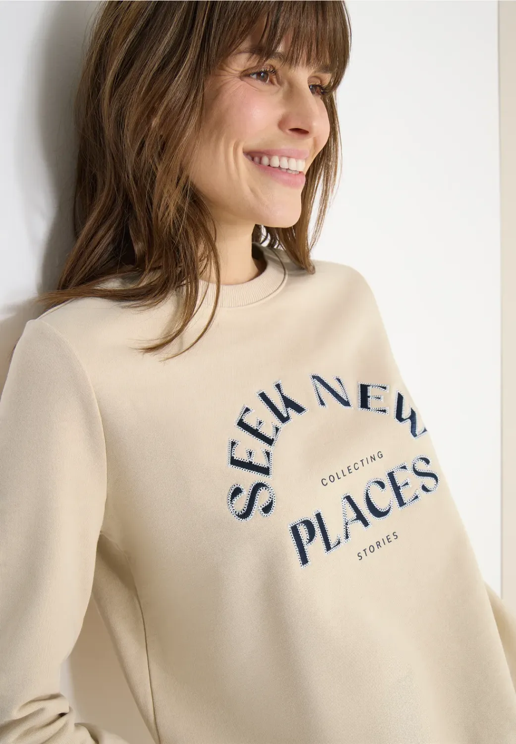 Cecil Sweatshirt with Embroidery