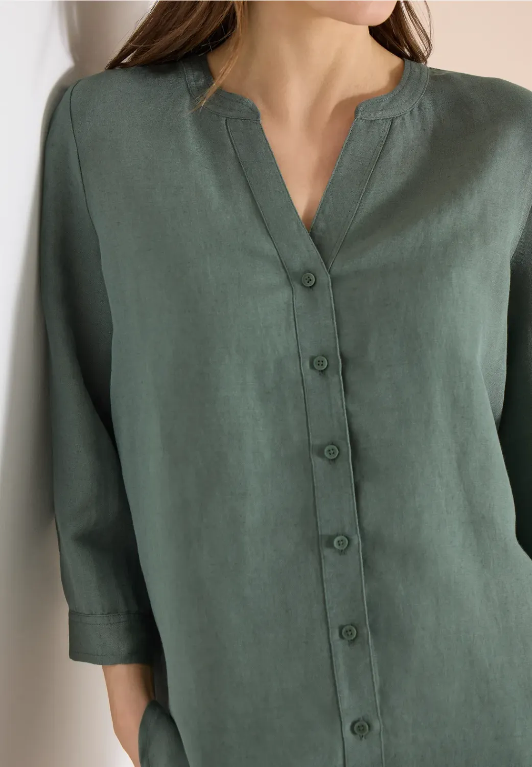 Cecil LI/CV_Solid Color Blouse