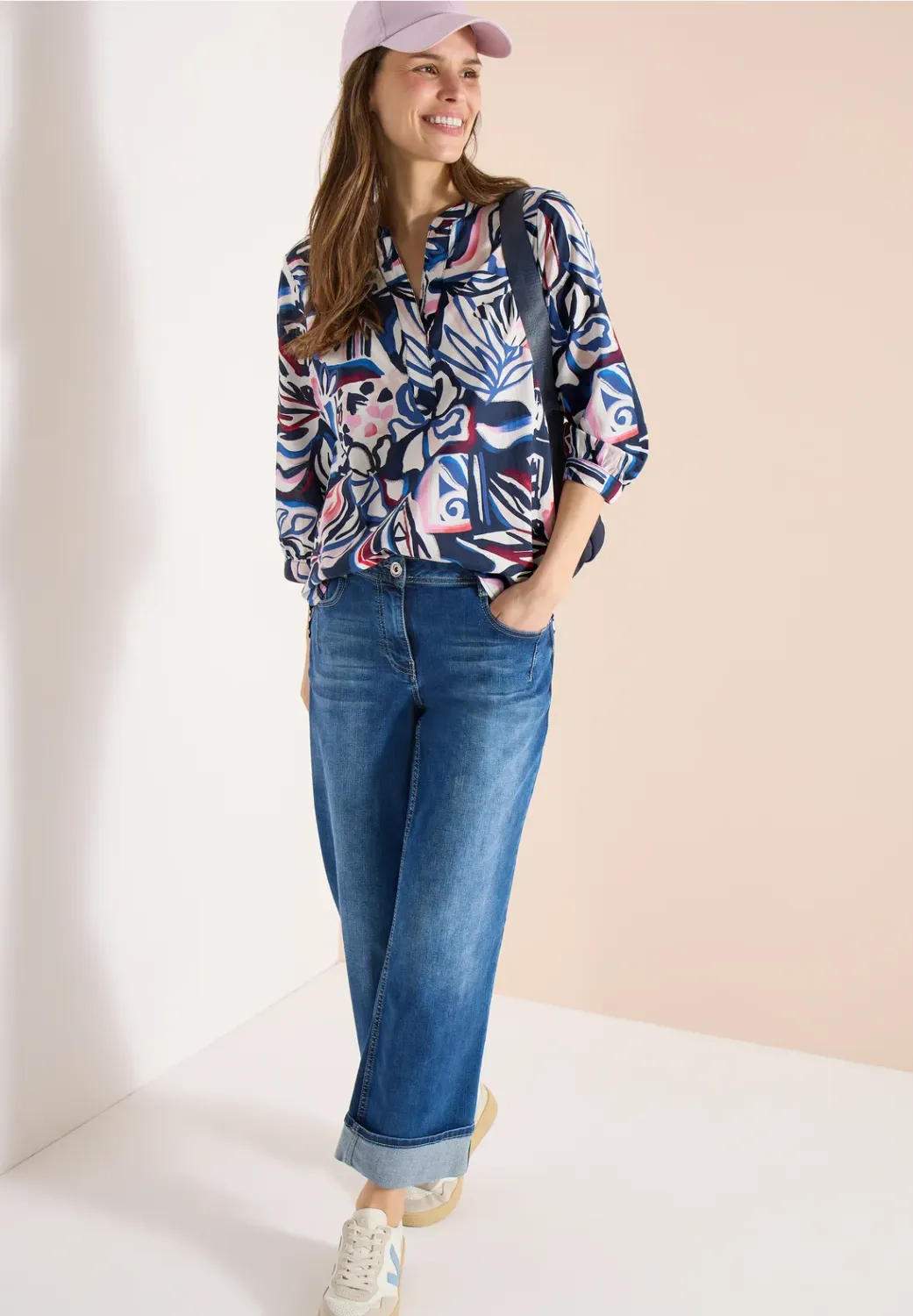 Cecil Cotton AOP Blouse