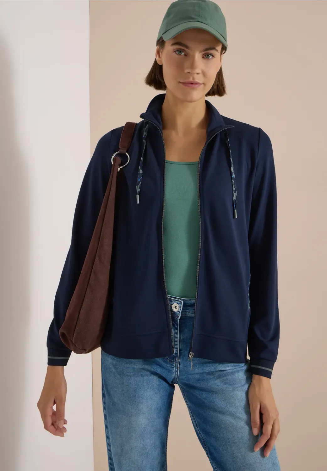 Cecil Stand Up Collar Jacket