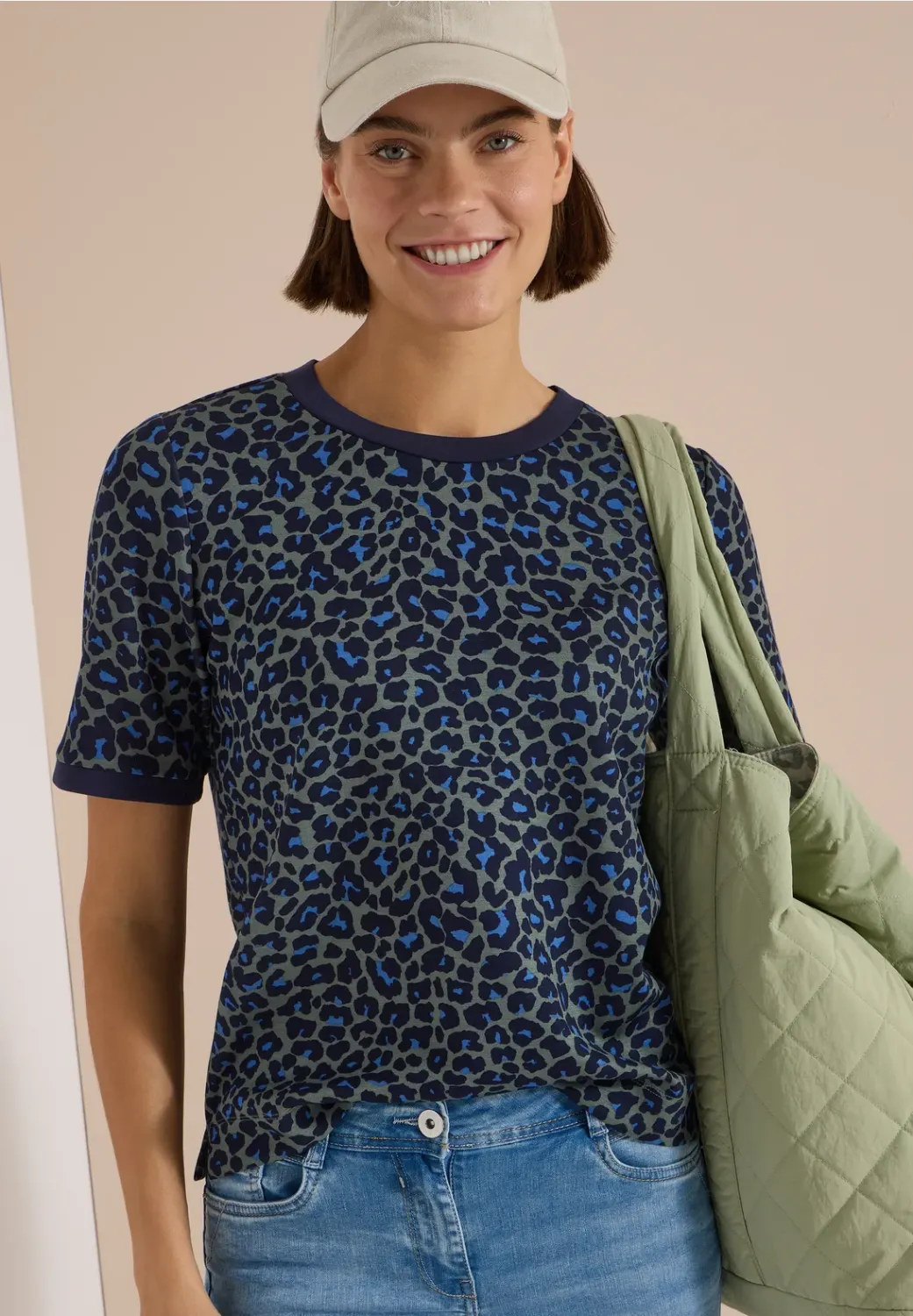 Cecil Leo AOP Soft Modal Shirt