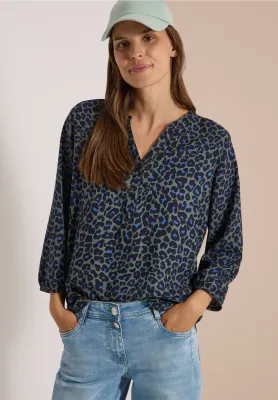 Cecil Leo AOP Blouse