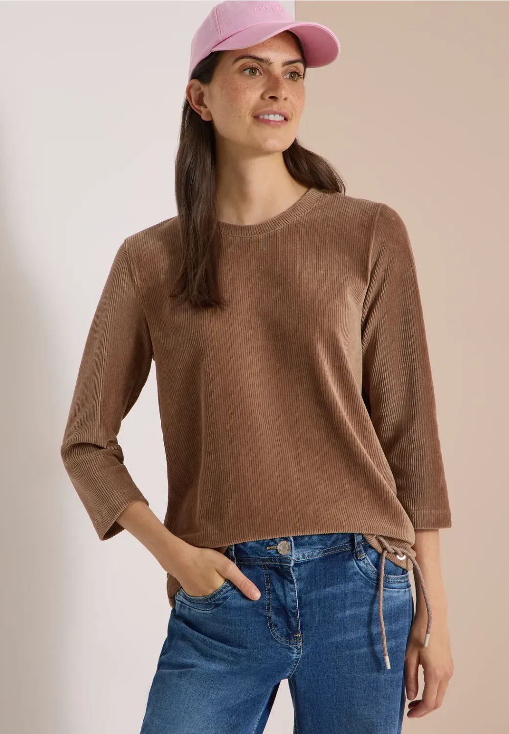 Cecil Solid Cord Shirt
