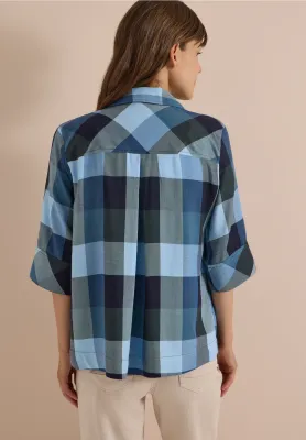 Cecil Check Blouse