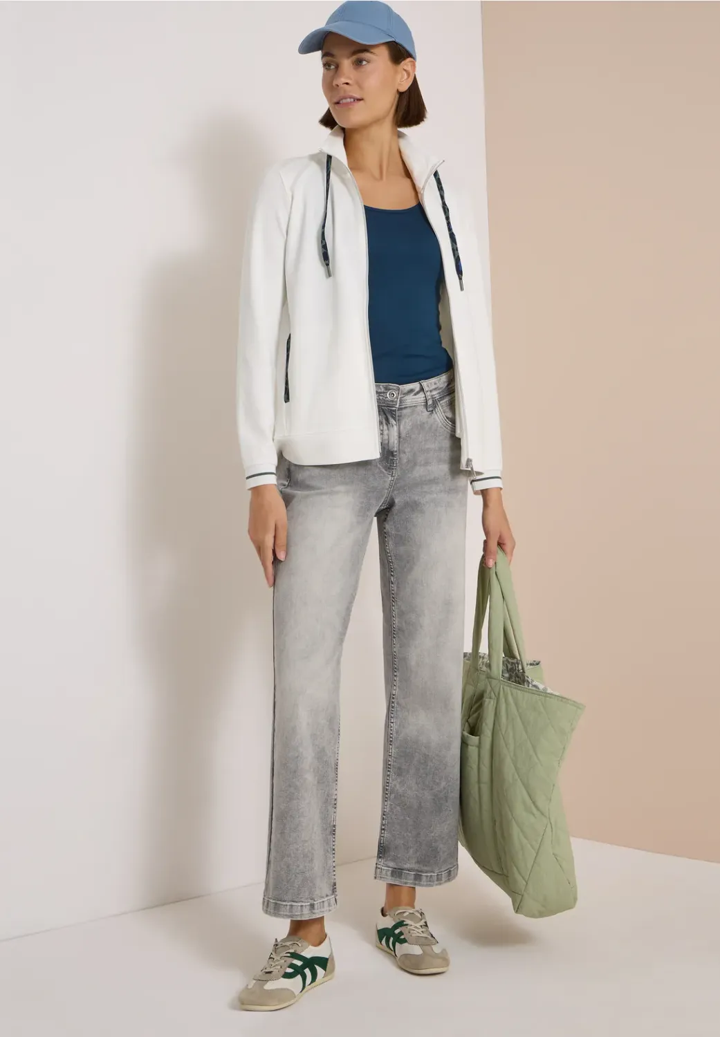 Cecil Stand Up Collar Jacket