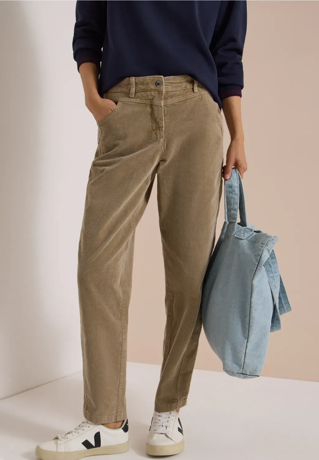 Cecil Style Scarlett Barrel Corduroy