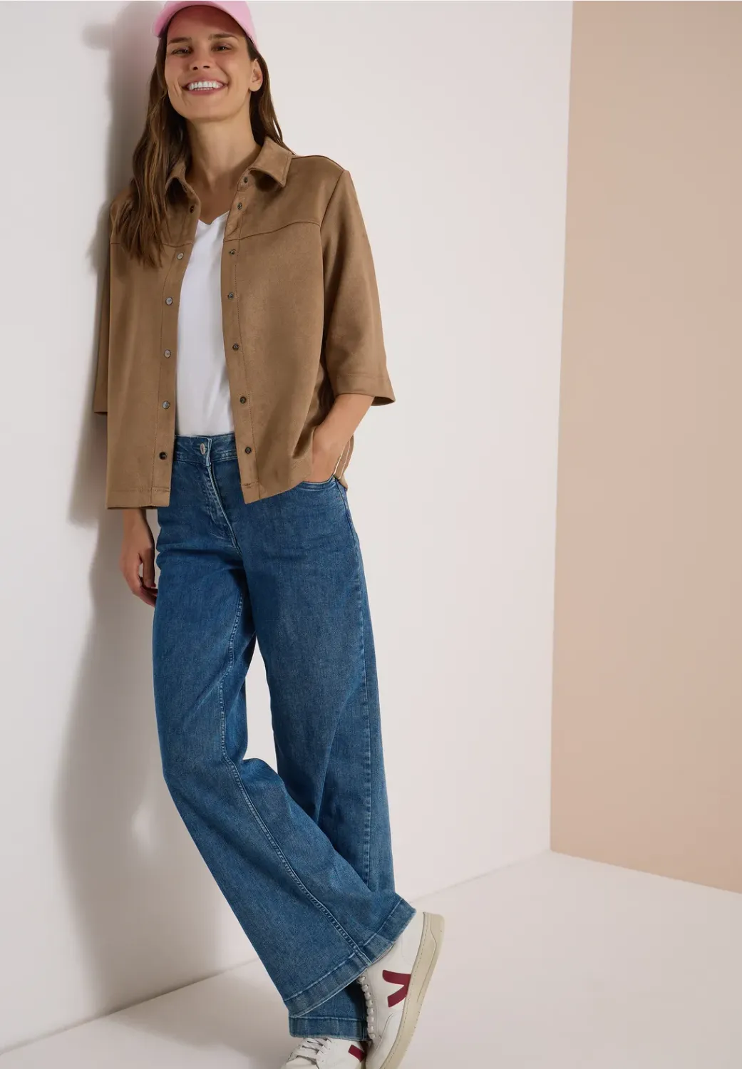 Cecil Sportive Velour Blouse