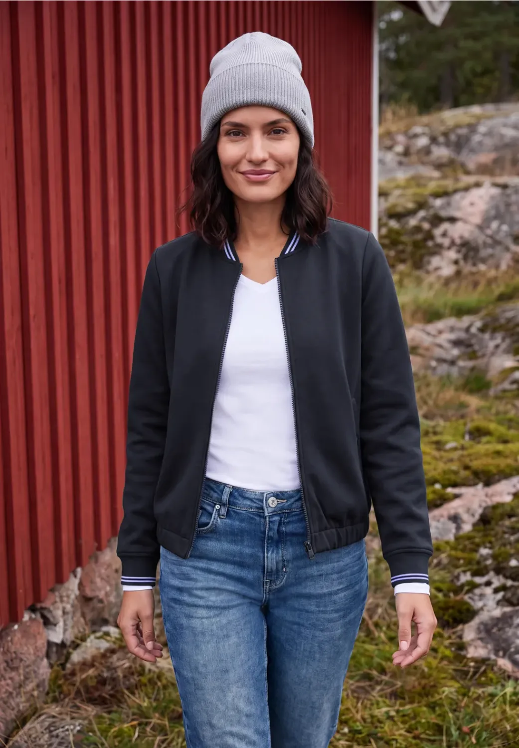 Cecil Scuba Pique College Blouson