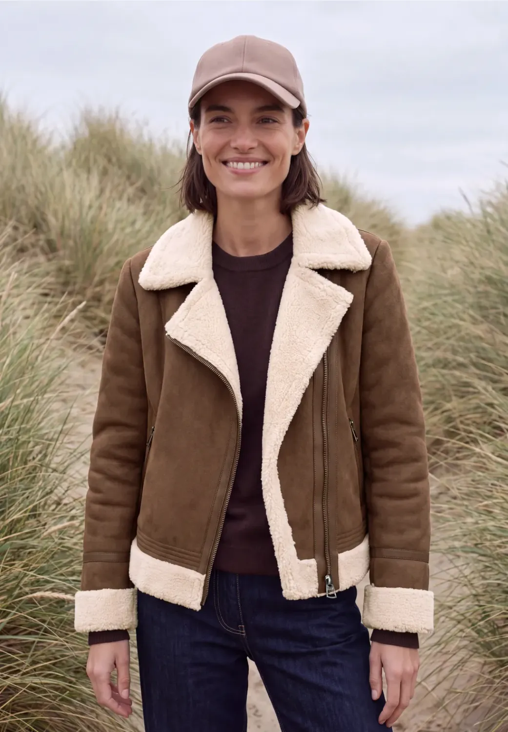 Cecil Velour Mix Jacket